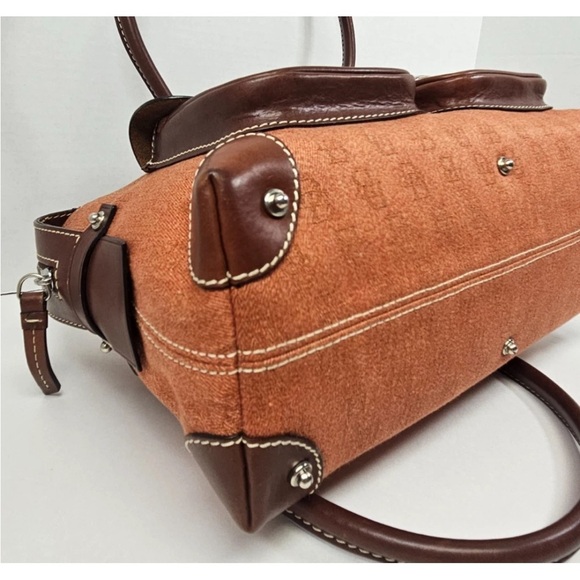 Dooney & Bourke Brown and Tan Shoulder Bag - Picture 8 of 16